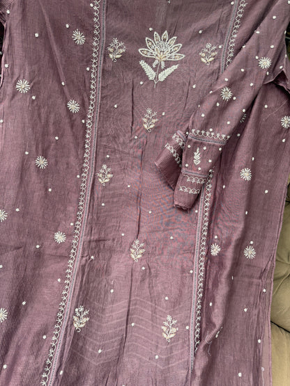 Soft Mulmul Kurta Suit Set